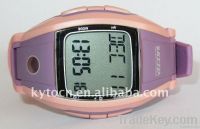 wristband digital finger touch heart rate watch/pulse sensor watch