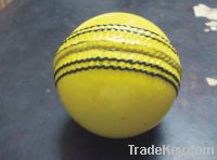 Yellow Indoor Cricket Ball