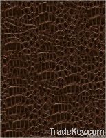 Snake skin texture leather for furniture