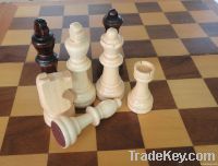 wooden chess piece