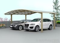 Double Carport (CE, RoHS Certificate, Max. snow load on roof 1500N/m2 (153 kgf/m3))