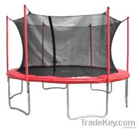 16FT Trampoline with inside Net&Short Pole(6poles