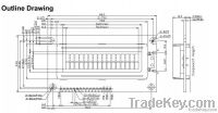 16x2 stn character lcd module