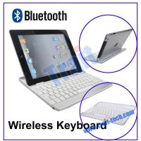 Silver Portable Chocolate Style Mobile Bluetooth Wireless keyboard for