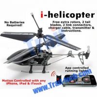 NEW 3CH Gyro Metal RC i-Helicopter Motion Controlled by iPhone/iPad/iT