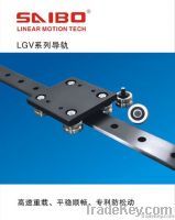 Heavy load roller wheels linear guides