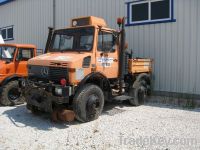 Mercedes Truck, With Railroad System