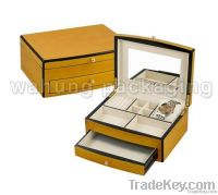 Luxury wooden venner jewelry box