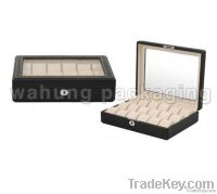 Luxury window wooden watch box