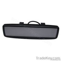 Clip-on rear view mirror monitor