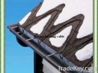 gutter & roof snow melting heating cable