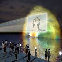 Musical Fountain With Laser Water Screen Movie Show