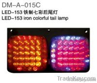 LED-153 iron colorful tail lamp