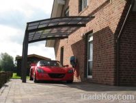 Single carport high qulity garage kit for sale(JR)