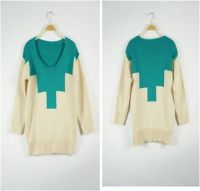 Jumper | With A Mint Chevron | Winter Collection