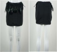 Skirt (Contract Feather In Front | Concealed Zip Back)