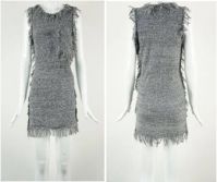 Dress | Plain Dress With Rips Everywhere | Winter Collection