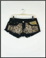 Short | High Waisted Short Leopard Print