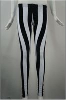 Leggings (Black And White Strip Print | Zebra Print)