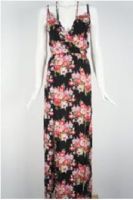 Maxi Dress | Black Floral