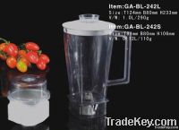 242L kitchenaid blender plastic jar/ blender cup, good package for saf