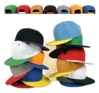 Adjust Size Flat Visor Baseball Cap