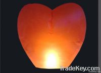 Sky Lanterns with heart shape