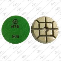 Dry concrete floor diamond polishing pads HTG-4FSZ