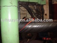 spiral welded pipe line