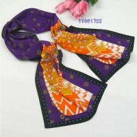 100% silk scarf