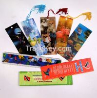 3D lenticular bookmark printing