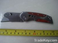 wood handle utility knife