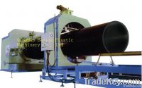 HDPE Large caliber Hollow wall Winding Pipe Production Line