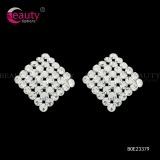 Fashion Design Silver Clip Earrings Jewelry for Elegant Lady