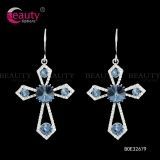 Wholesale Earrings with Cross Crystal Jewelry for Women