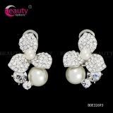 Luxury Elegant Wedding Earrings Jewelry with Shinning Pearl