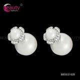 Wholesale Double Faced Pearl Stud Earrings Jewelry for Women