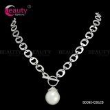 Fashion Style Simple Necklace with Pearl Pendant