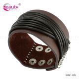 High Class Fashion Leather Bracelet Jewelry for Men