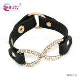 Closely Linked Xl Love PU Men-Made Leather Bracelet