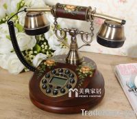 wooden antique telephone sales