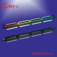 cat5e patch panel, distribution frame, wiring block, terminal blcok