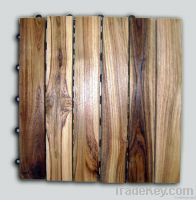 Natural Teak Wood Deck Tile