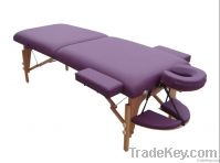 beech Folding Massage spa Beauty Bed -- customized Color