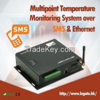 SMS Network Data Logger with multipoint sensors