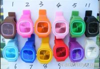 2012 most popularly silicone watch with customized logo
