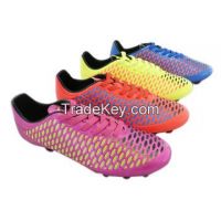 2015 Colorful Fashionable Outdoor Soccer Shoes For Men/Women/Children