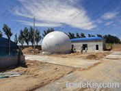 biogas storage tank for biogas plant