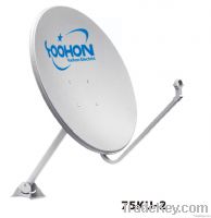 75cm satelite dish antenna with 500hours Certificition
