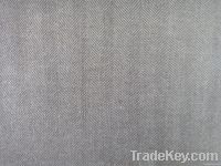 elastic yarn dyed herringbone fabric